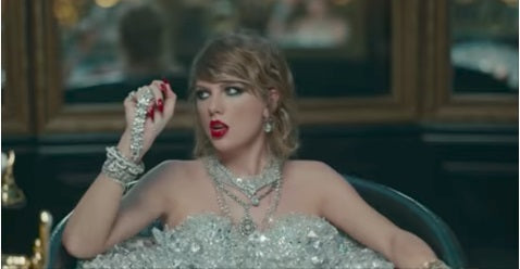 Turns out the diamonds in Taylor Swifts "Look what you made me do" video are real.