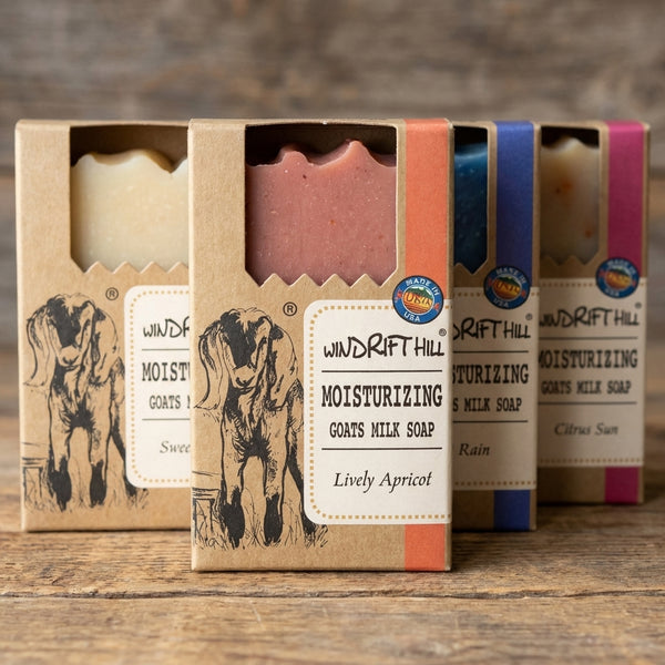 Windrift Hill Goat Milk Moisuturizing Soap Available In 44 Scents