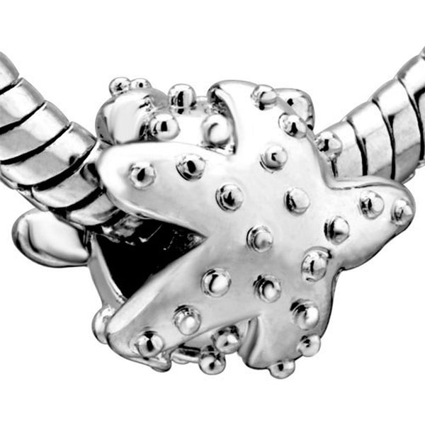 European Bead Starfish (Compatible With Pandora Charm Bracelets)