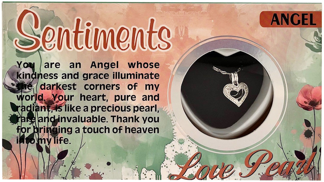 Angel Sentiments Love Pearl™ Cage Necklace DIY Oyster Opening Kit