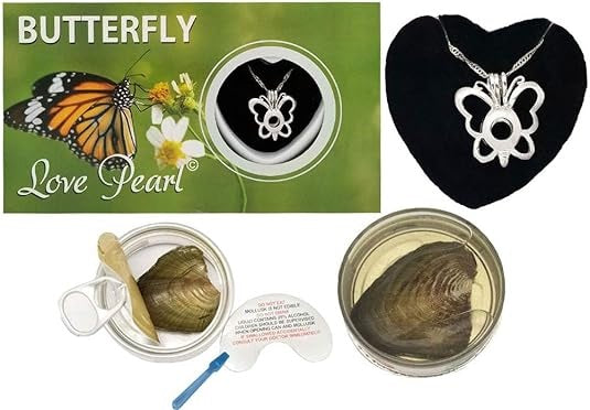 Love Pearl™ Butterfly Cage Necklace DIY Oyster Opening Kit