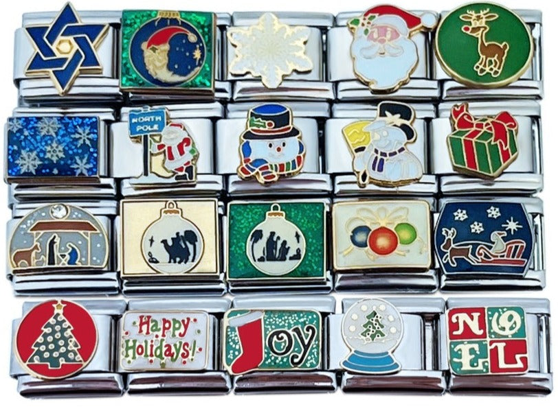 Christmas Theme 9mm Italian Charms (Collection #2)