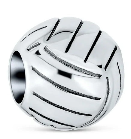 European Bead Volleyball (Compatible With Pandora Charm Bracelets)