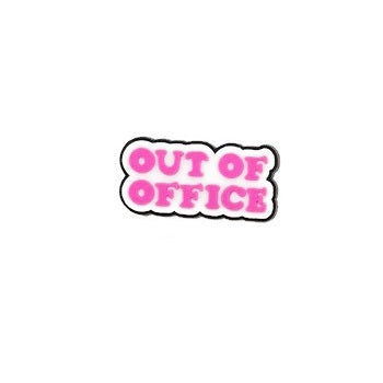 Out Of Office Shoe Charm