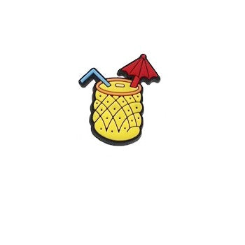 Pineapple Cocktail Shoe Charm