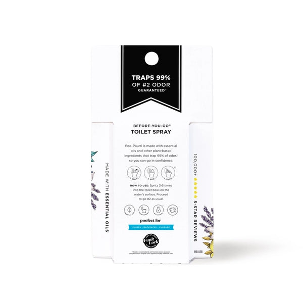 Poo~Pourri On-The-Go 3 Pack 10mL Travel Size Gift Set