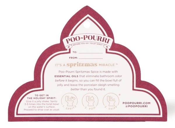 Poo~Pourri Spritzmas Spice 10ml, Holiday Travel Size