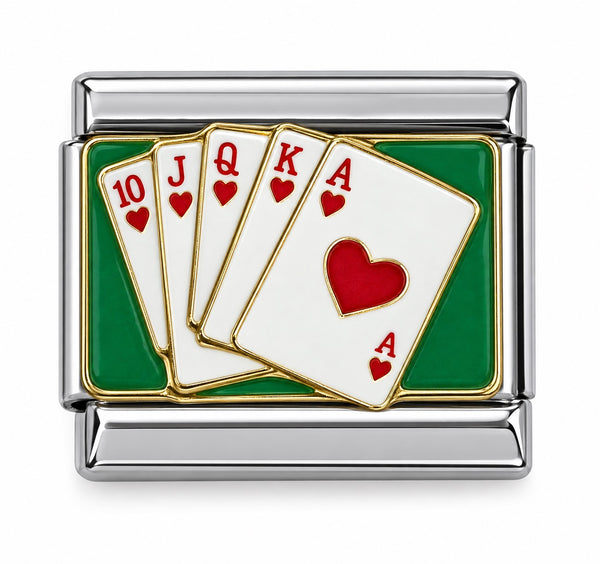Casino Gambling Themed 9mm Italian Charms
