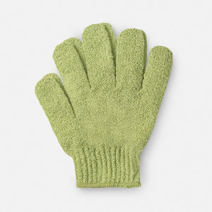 Spa Sister Exfoliating Spa Gloves In Green