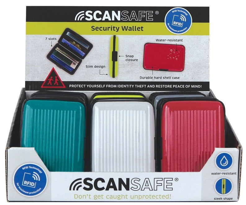 Scan Safe RFID Blocking Security Wallet For Credit Cards – Charmed ...