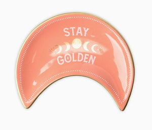 Stay Golden Sparkly Things Jewelry Dish By Soul Stacks Jewelry Co.