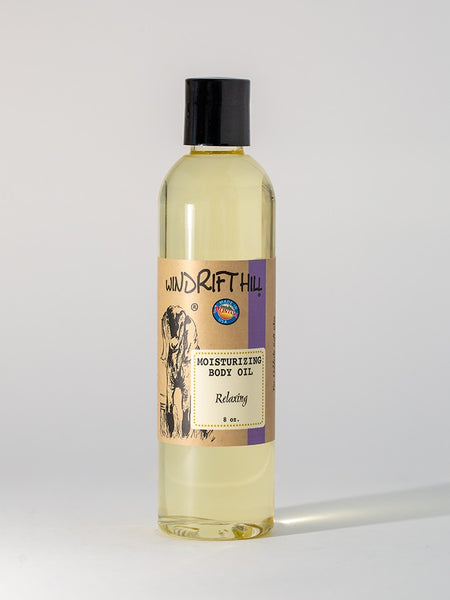 Windrift Hill moisturizing bath & body oil Relaxing scent 8oz