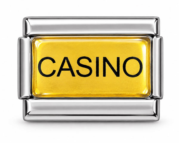Casino Gambling Themed 9mm Italian Charms
