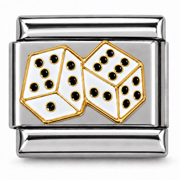 Casino Gambling Themed 9mm Italian Charms
