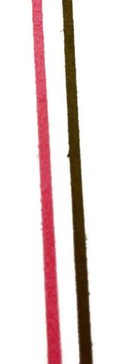 2-Pack Colorful Thin Suede For Necklaces Or Wrap Bracelets