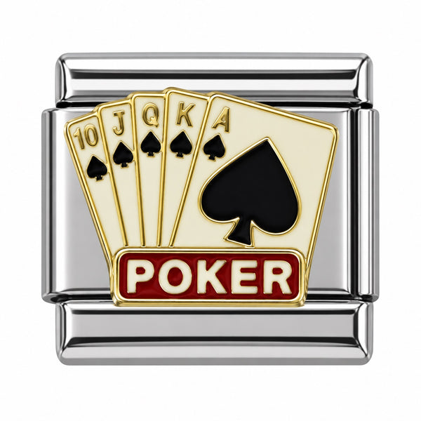 Casino Gambling Themed 9mm Italian Charms