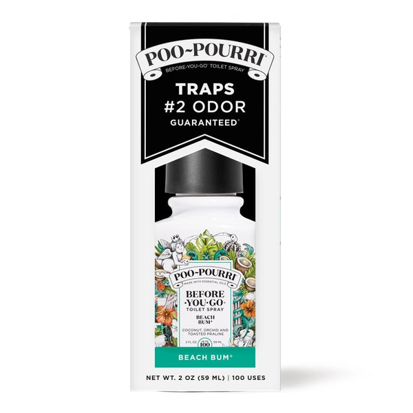 Poo Pourri Beach Bum Toilet Spray -2oz