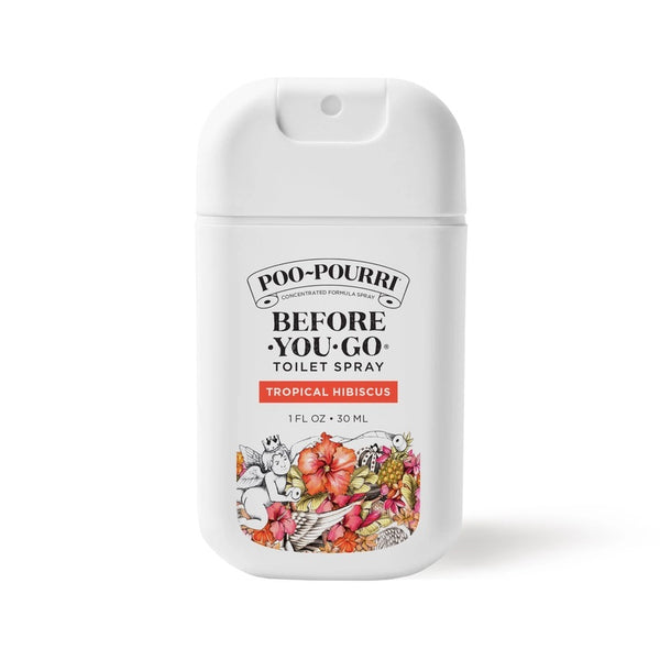 Tropical Hibiscus Poo Pourri Pocket Toilet Sprayer 