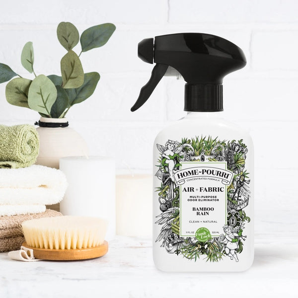 Home~Pourri Bamboo Rain Home Odor Eliminator Air & Fabric Spray 11oz