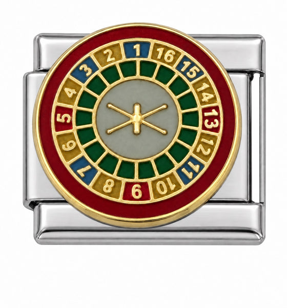 Casino Gambling Themed 9mm Italian Charms