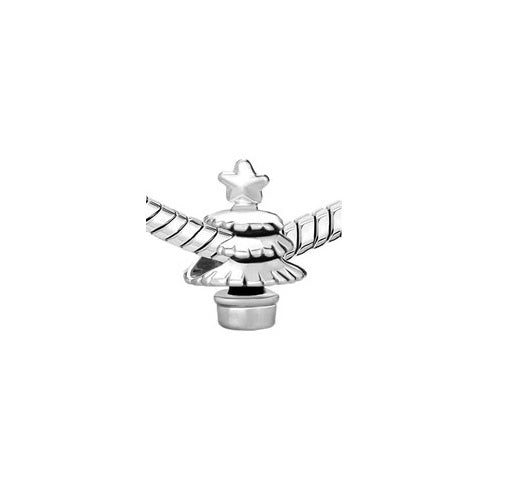 European Bead Christmas Tree Charm (Compatible With Pandora Charm Bracelets)