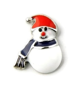 Snowman Christmas Floating Charm