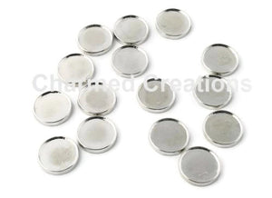Blank DIY Round Photo Floating Charms