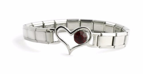 Italian Stainless Steel Charm Bracelet Italian Stainless Steel Charm Bracelet