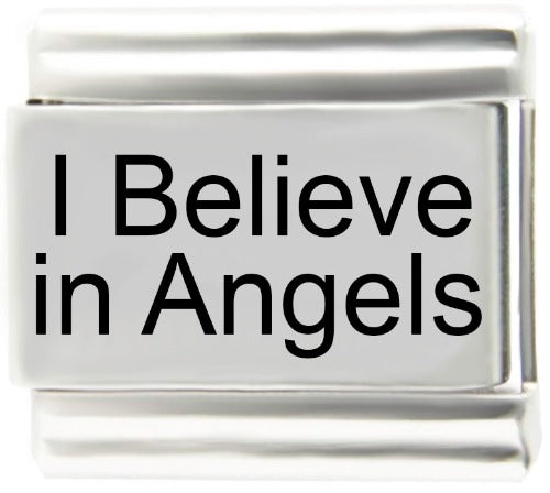 I Believe In Angels 9mm Italian charm