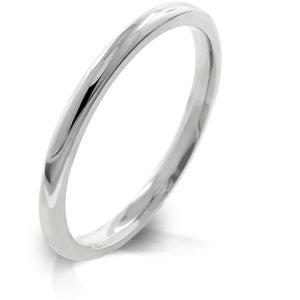 Women's Stainless Steel Wedding Band