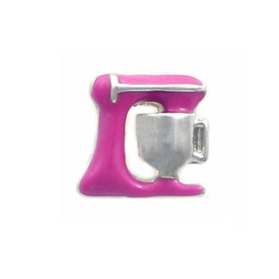 Pink Mixer Floating Charm