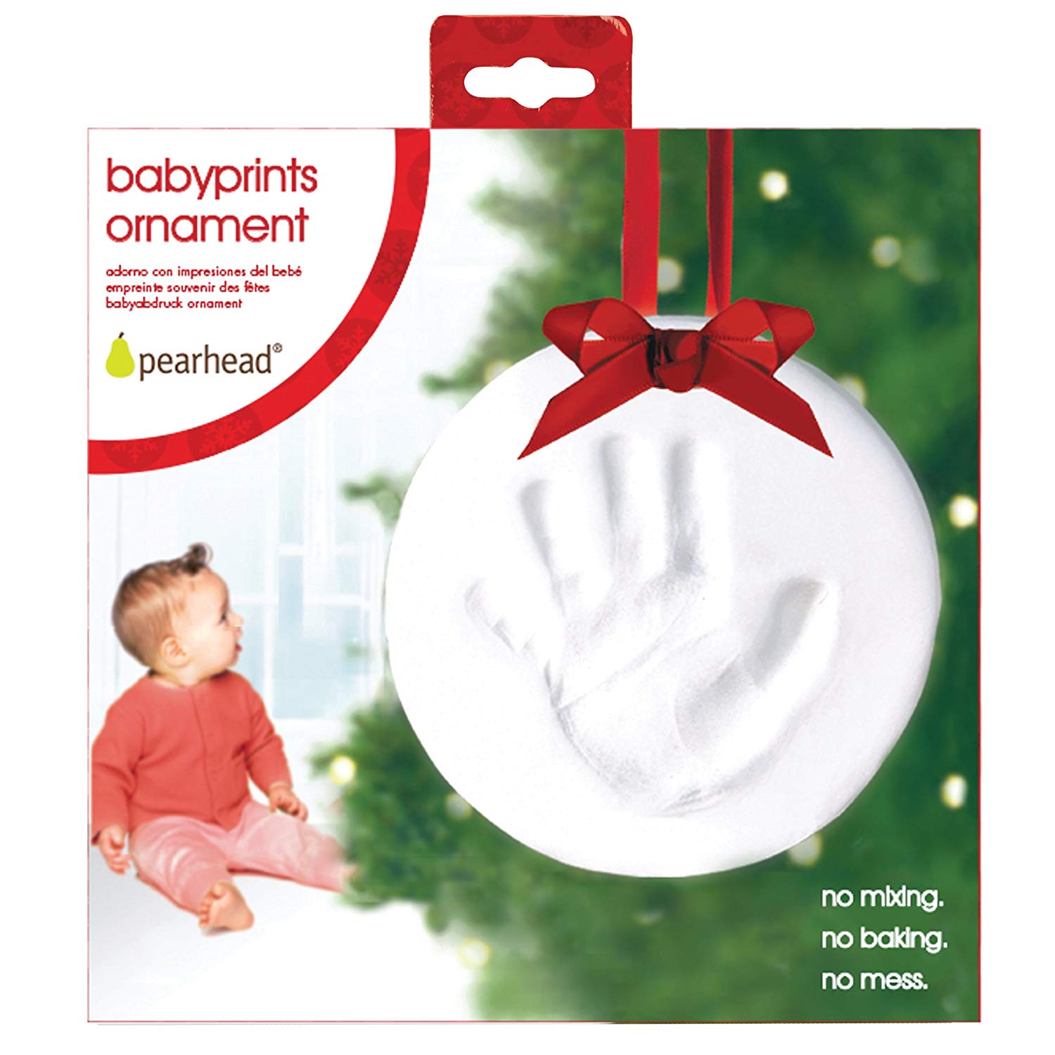 Christmas Babyprints DIY Ornament