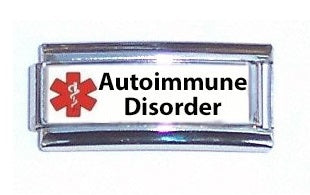 Autoimmune Disorder Super Link 9mm Italian charm