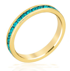 December Stackable Eternity Ring In Gold