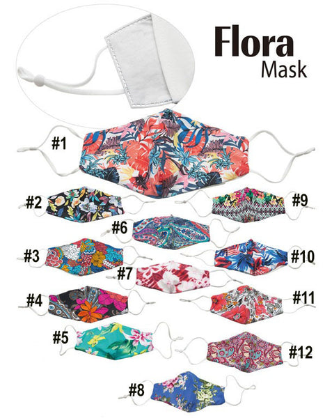Flora Adult Face Mask Collection