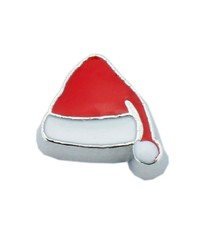 Santa Hat Christmas Floating Charm