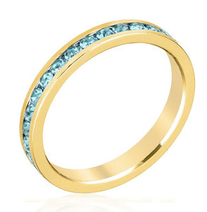 March Stackable Eternity Ring In Gold