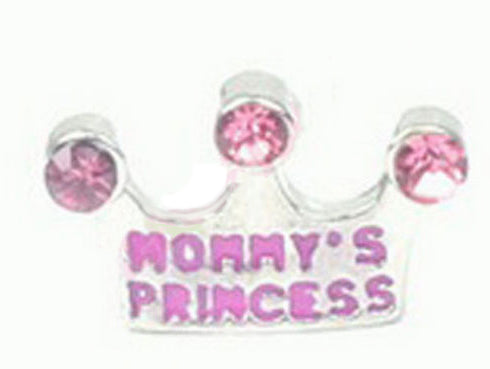 Mommy's Princess Floating Charm