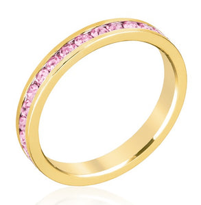 October Stackable Eternity Ring In Gold