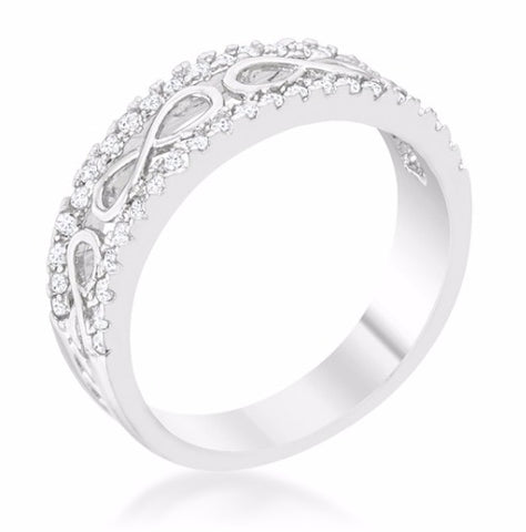 Rema 0.4ct Ring With Infinity Symbol Band