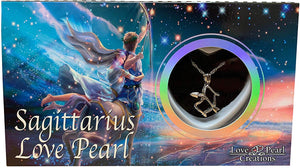 Love Pearl™ Sagittarius Zodiac Necklace DIY Oyster Opening Kit