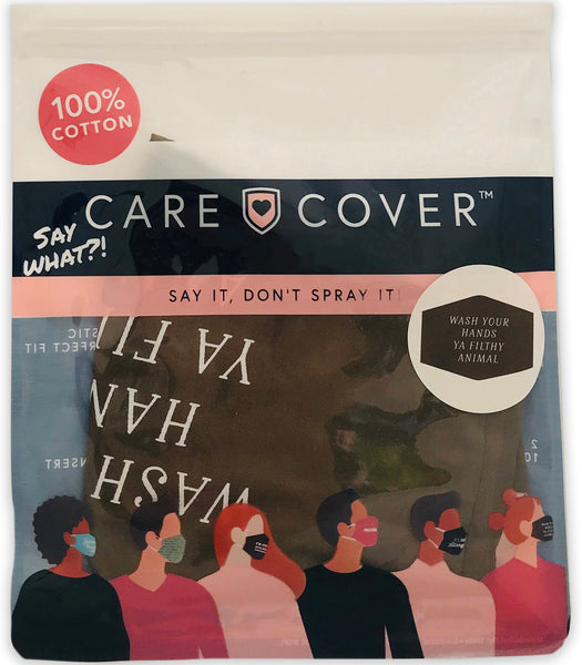 Wash Your Hands Ya Filthy Animal Adult Care Cover Face Mask