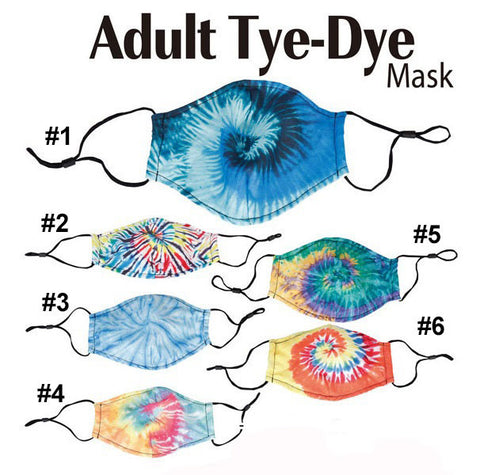 Tie-Dye Adult Face Mask