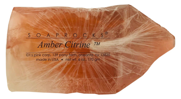 Amber Citrine SoapRock