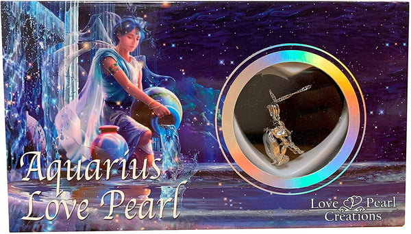 Love Pearl™ Aquarius Zodiac Necklace DIY Oyster Opening Kit