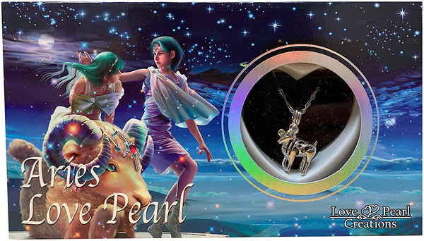 Love Pearl™ Aries Zodiac Necklace DIY Oyster Opening Kit