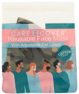 Camo Adult Care Cover Face Mask