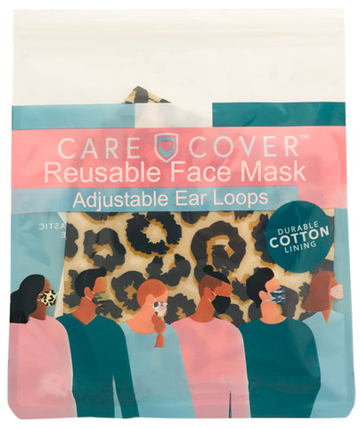 Cheetah Adult Care Cover Face Mask