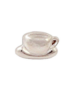 Tea Cup Floating Charm
