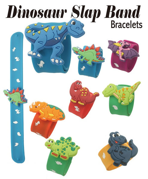 Dinosaur Slap Band Bracelet